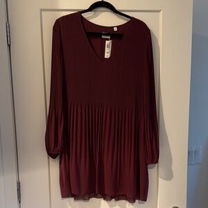 Wilfred V Neck Mini Dress